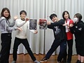 次回公演のフライヤーと共に
