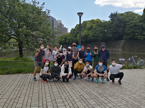 速さより楽しく走ります!