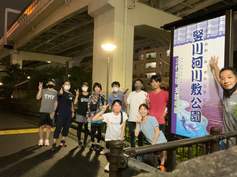 雨が降っても走ります(笑)
