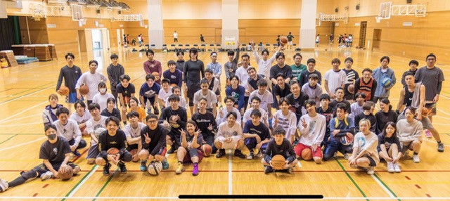 ブルースカイバスケ大会集合写真