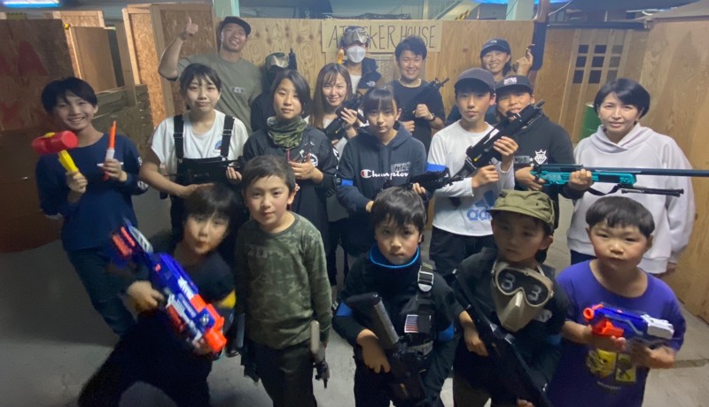 親子サバゲーも開催しました👍