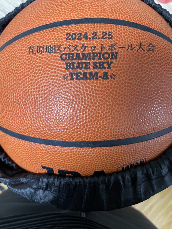 優勝でいただいたNEWボール‼