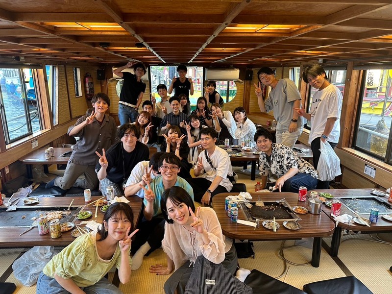 2周年パーティ@屋形船🚢