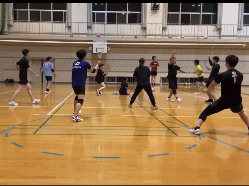 水曜の練習風景🏐