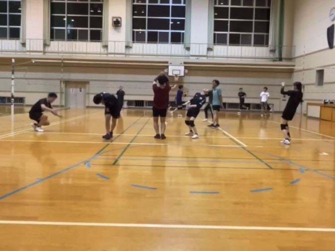 水曜の練習風景🏐