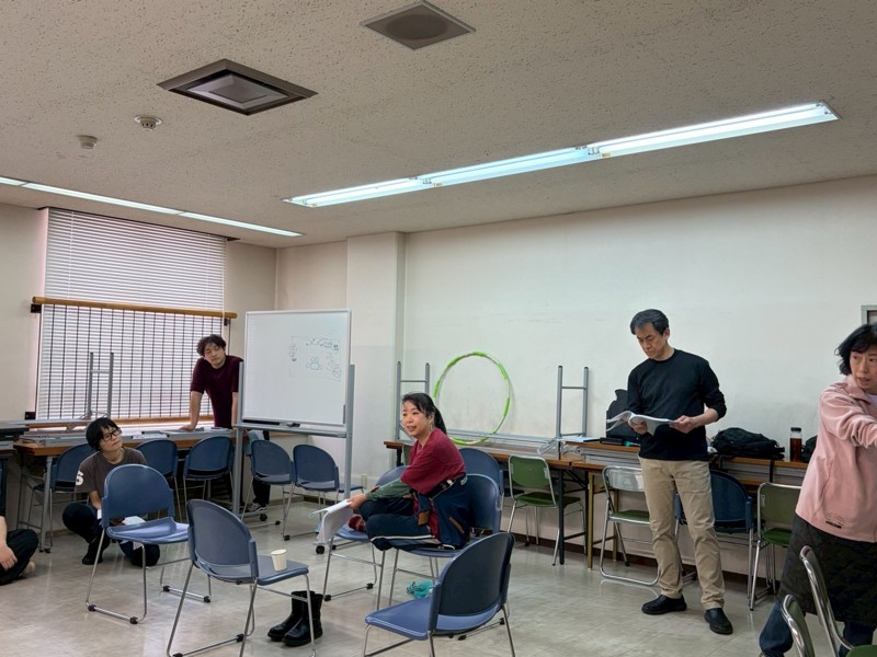 『歌姫』稽古風景