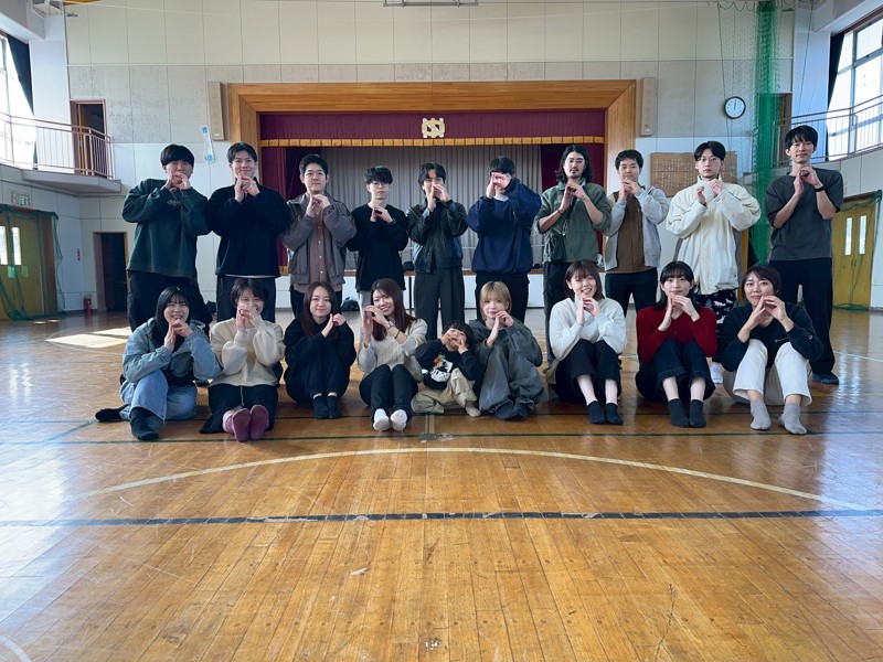 合宿の集合写真