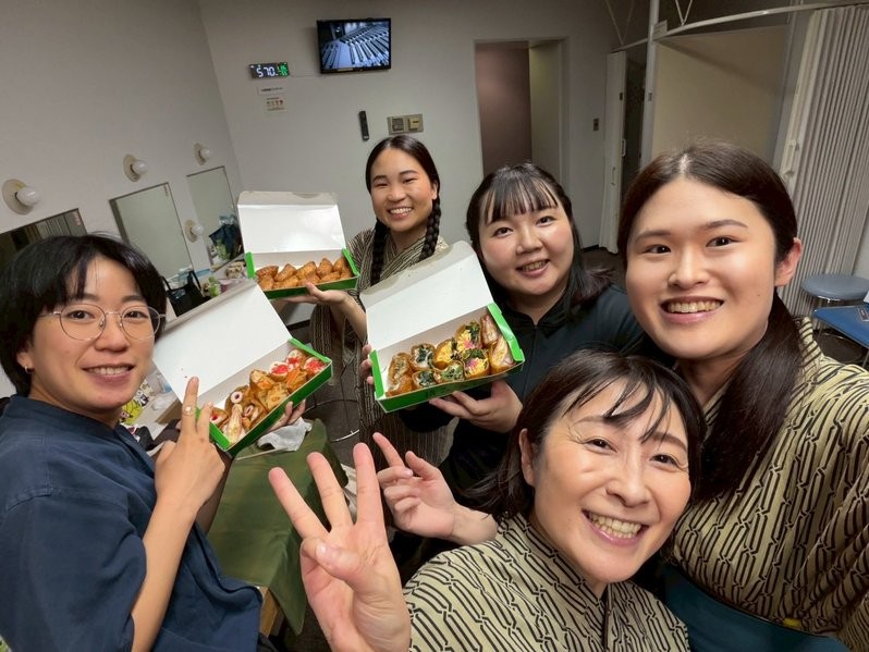 楽屋見舞い、ありがとう！
