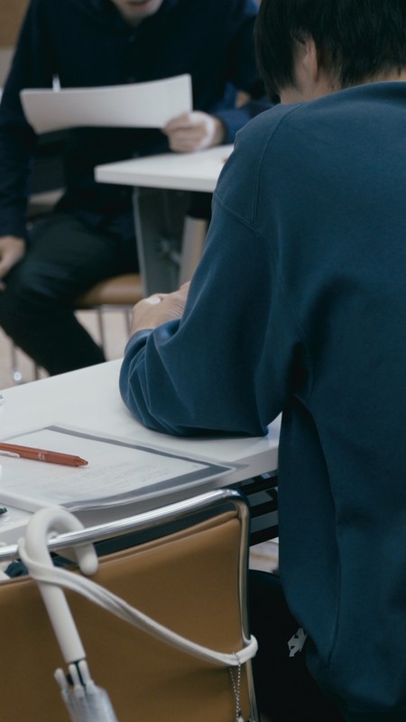 読み合わせの様子