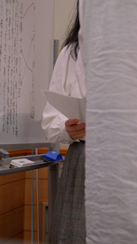 立ち稽古の様子