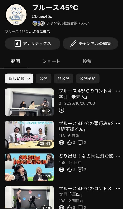 ブルース45℃